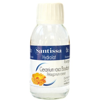 Hydrolat de géranium rosa Bourbon, Santissa, 100ml